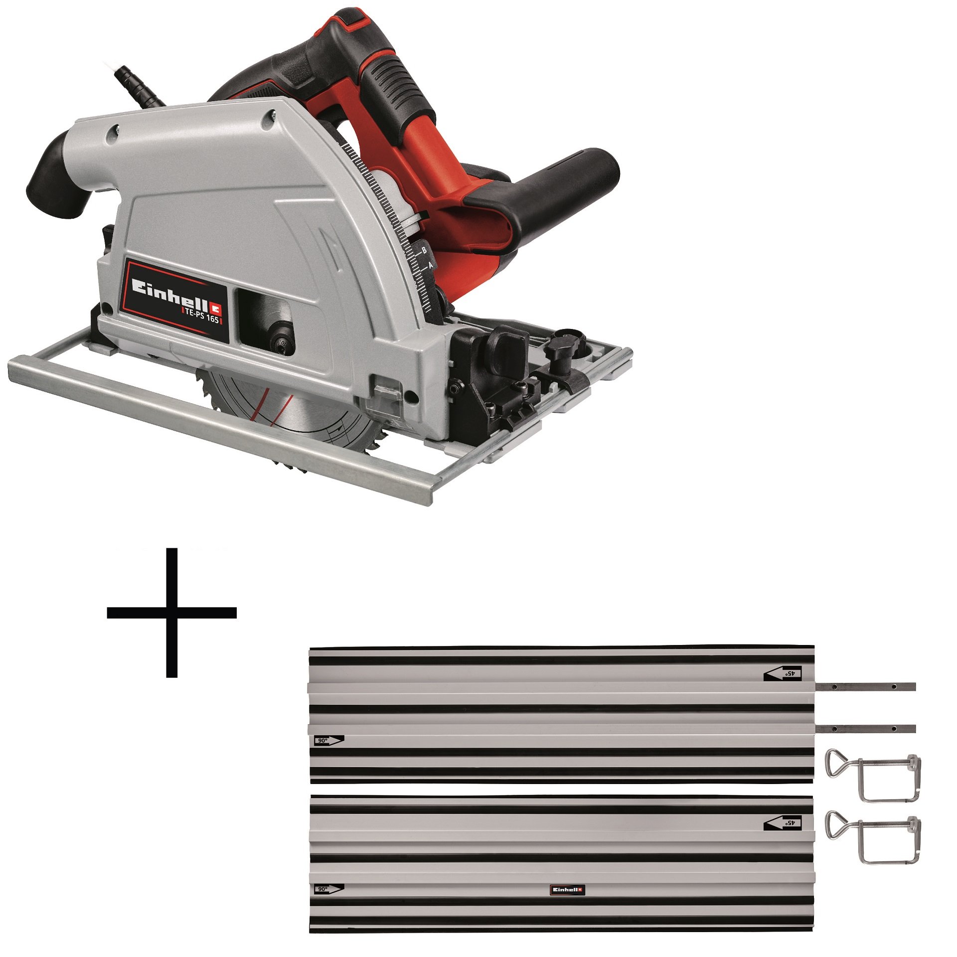 Serra de imersão TE-PS 165 refª 4331300 + Guias ref 4502118 EINHELL