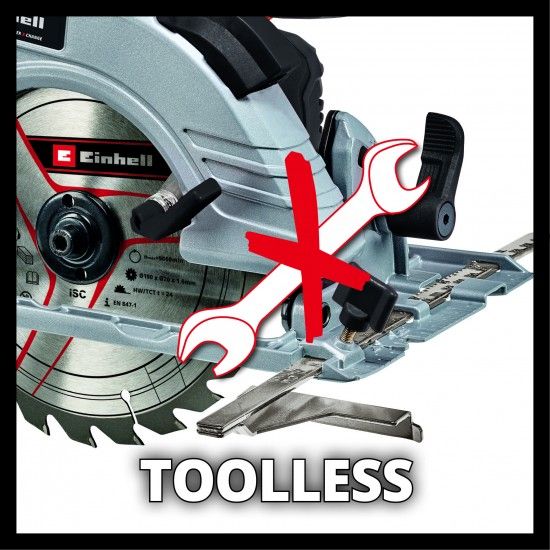 SERRA CIRCULAR S/FIO TE-CS 18/190 Li BL - Solo refª 4331210 EINHELL SERRA CIRCULAR S/FIO TE-CS 18/190 Li BL - Solo refª 4331210 EINHELL