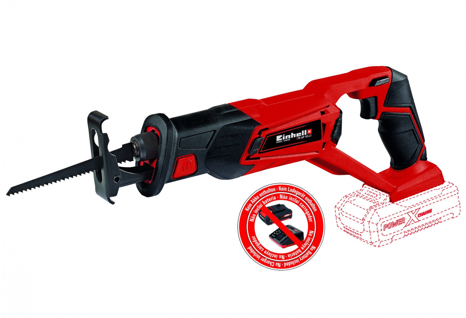 Serra sabre TE-AP 18 Li-Solo refª 4326300 EINHELL (Outlet)