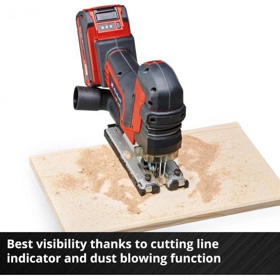 Serra tico-tico TP-JST 18/135 Li BL-Solo [4321265] + Starter Kit 4.0Ah [4512042]  EINHELL