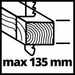 Serra vertical (Tico-Tico) TP-JS 18/135 Li BL - Solo ref 4321260 EINHELL