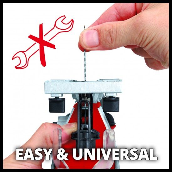 Serra tico-tico a bateria TE-JS 18 Li-Solo refª 4321200 EINHELL Serra tico-tico a bateria TE-JS 18 Li-Solo refª 4321200 EINHELL