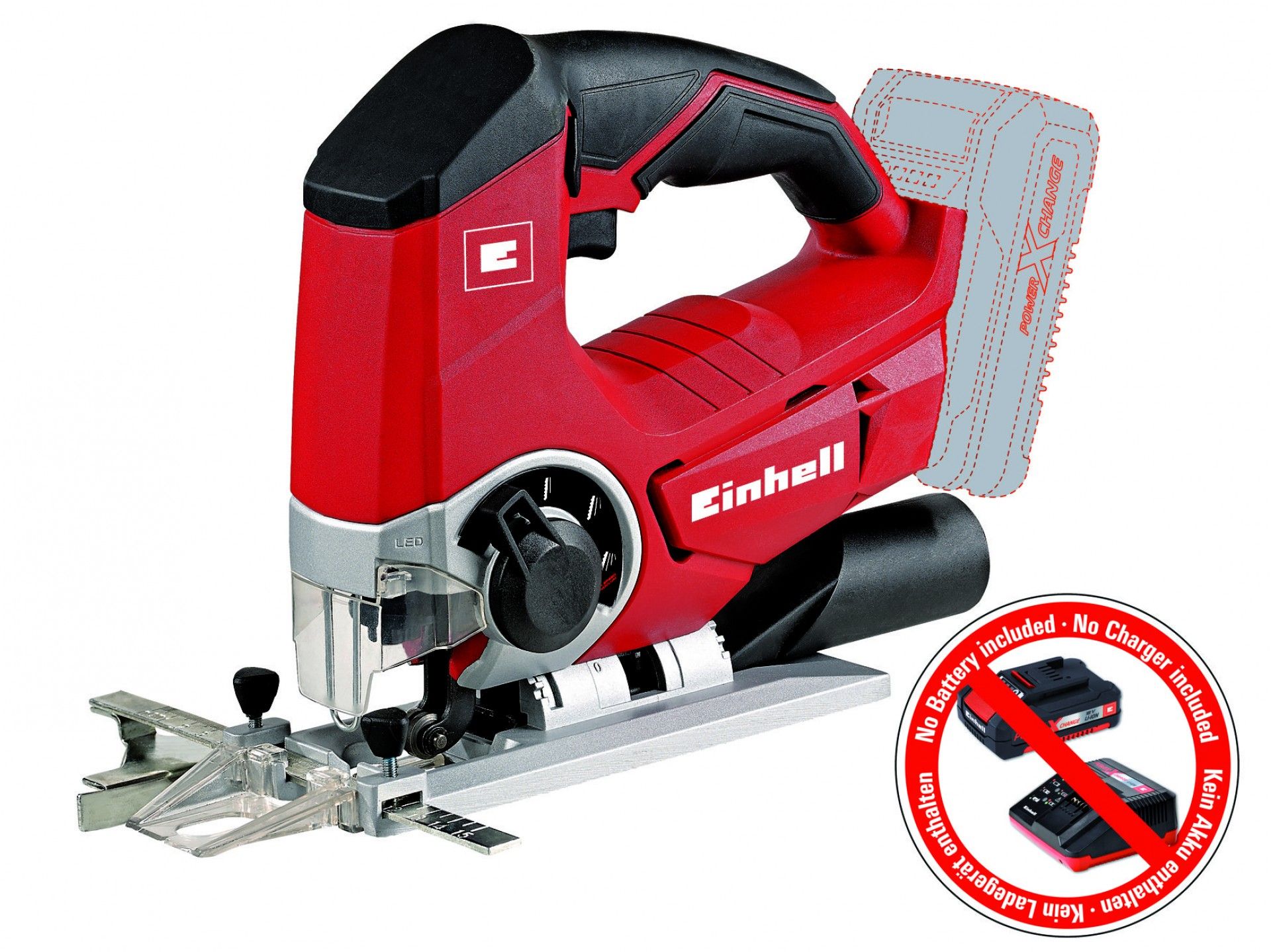 Serra tico-tico a bateria TE-JS 18 Li-Solo refª 4321200 EINHELL