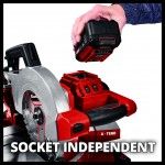 Serra de esquadria a bateria TE-MS 18/210 Li-Solo refª 4300890 EINHELL Serra de esquadria a bateria TE-MS 18/210 Li-Solo refª 4300890 EINHELL
