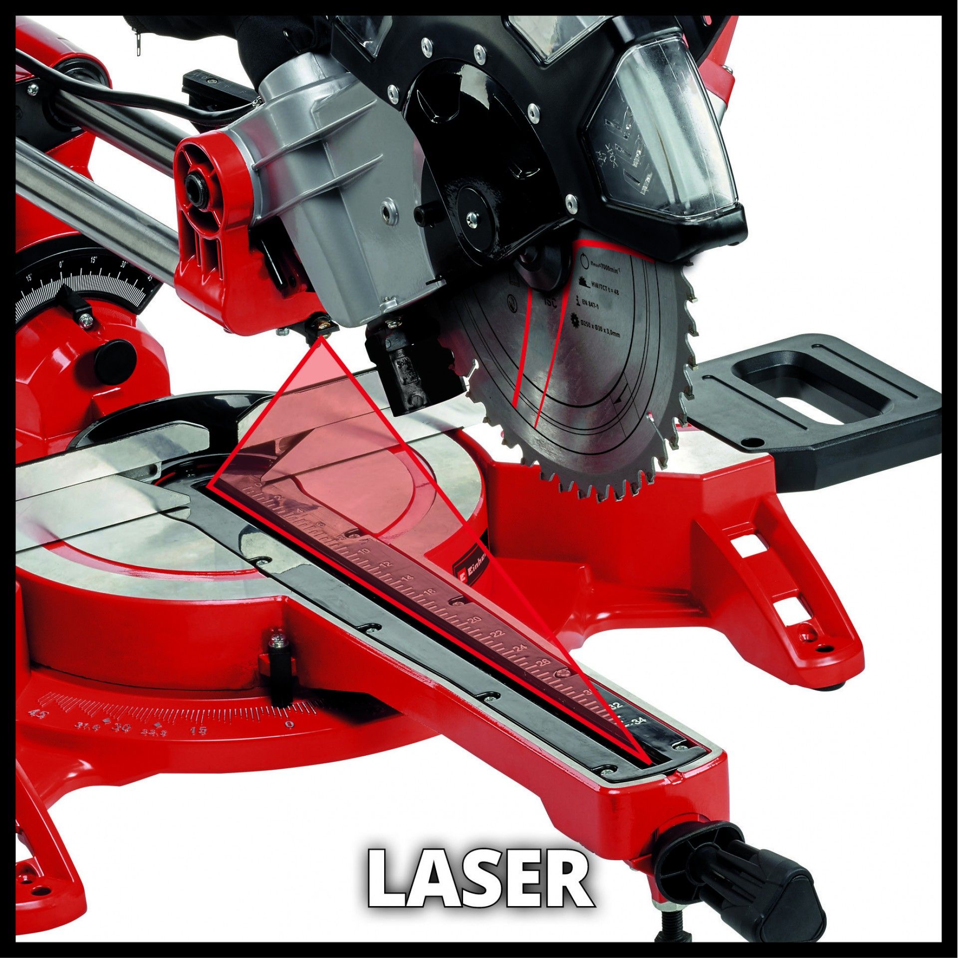 SERRA MEIA-ESQUADRIA EXTENS. TC-SM 2534/1 Dual refª 4300395 EINHELL