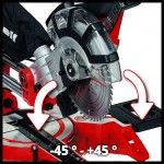 Serra meia-esquadria telescpica TC-SM 2131/1(2) Dual ref 4300390 EINHELL