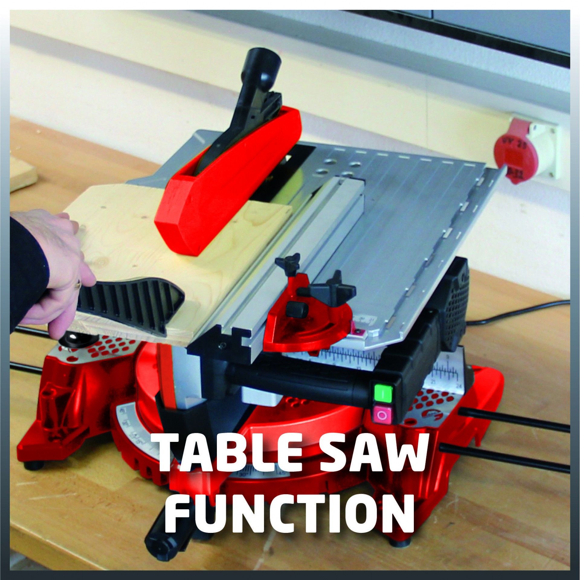 Serra angular de esquadria com mesa TC-MS 3017 T refª 4300347 EINHELL