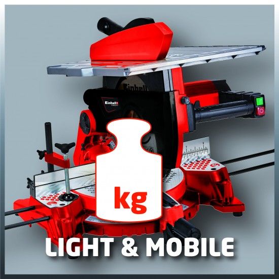 Serra angular de esquadria com mesa TC-MS 3017 T refª 4300347 EINHELL Serra angular de esquadria com mesa TC-MS 3017 T refª 4300347 EINHELL