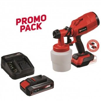 Pistola de pintar TC-SY 18/60 [4260025] + StarterKit 2.5Ah [4512097] EINHELL