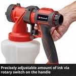 Pistola de pintar TE-SY 18/90 Li-Solo refª 4260040 EINHELL Pistola de pintar TE-SY 18/90 Li-Solo refª 4260040 EINHELL