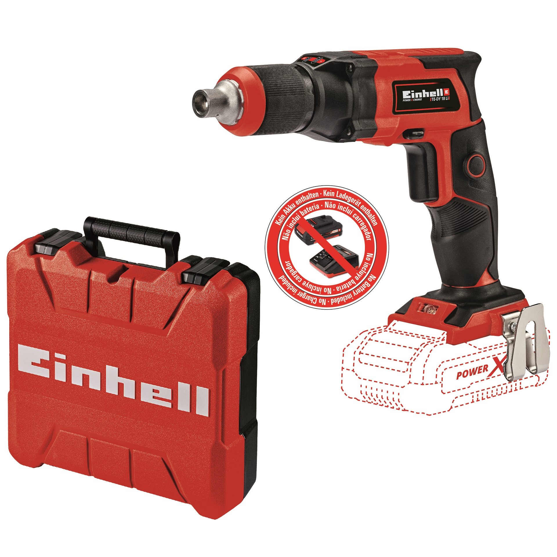 APARAFUSADORA PLACAS GESSO TE-DY 18 Li-Solo refª 4259980 EINHELL