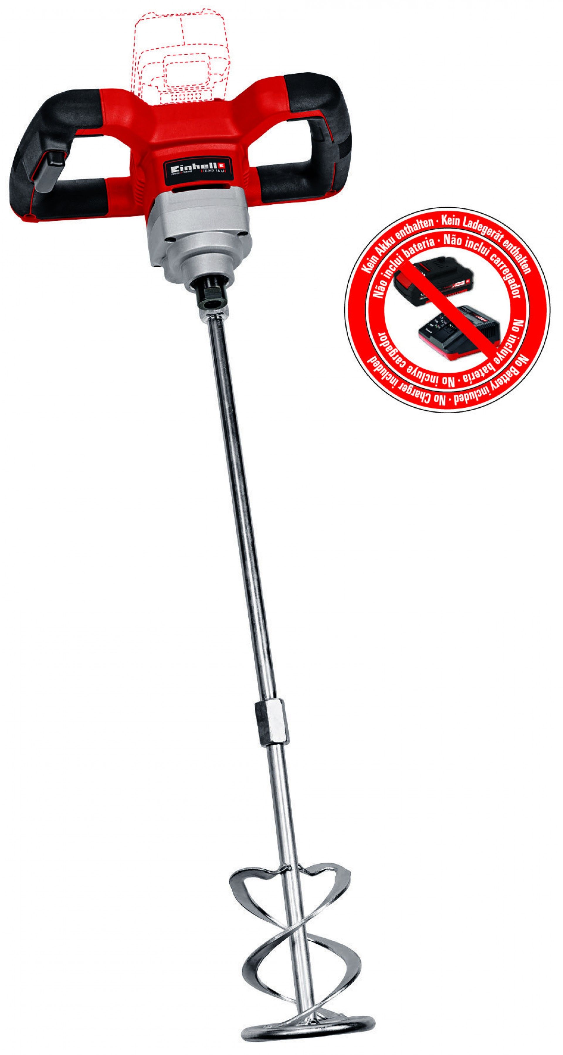 MISTURADOR TE-MX 18 Li - Solo refª 4258760 EINHELL