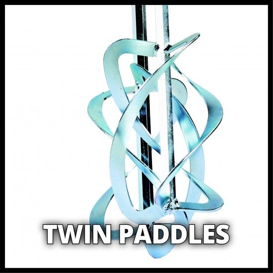 Misturador de tinta e argamassa TE-MX 1600-2 CE Twin refª 4258561 EINHELL Misturador de tinta e argamassa TE-MX 1600-2 CE Twin refª 4258561 EINHELL