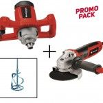 Misturador TC-MX 1200 E [4258545] + Rebarbadora TC-AG 115/750 [4430960] EINHELL