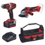 Kit TE-TK 18/2 LI KIT Aparafusadora + rebarbadora refª 4257240 EINHELL Kit TE-TK 18/2 LI KIT Aparafusadora + rebarbadora refª 4257240 EINHELL