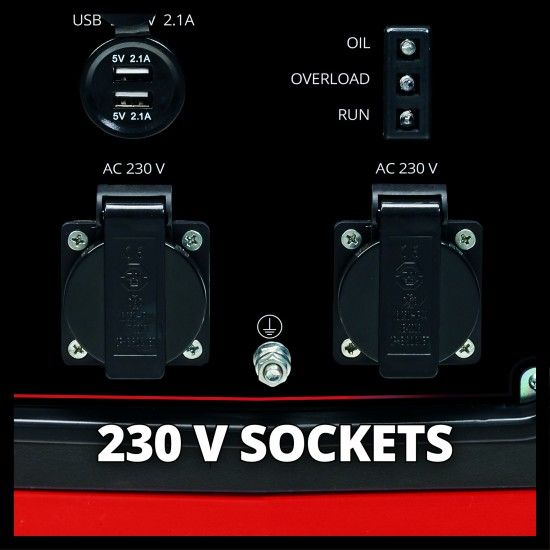 Gerador de corrente (gasolina) TC-IG 2000 refª 4152590 EINHELL Gerador de corrente (gasolina) TC-IG 2000 refª 4152590 EINHELL