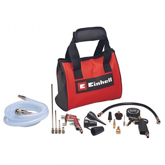 Kit acessrios ar comprimido 15p c/ saco ref 4139693 EINHELL