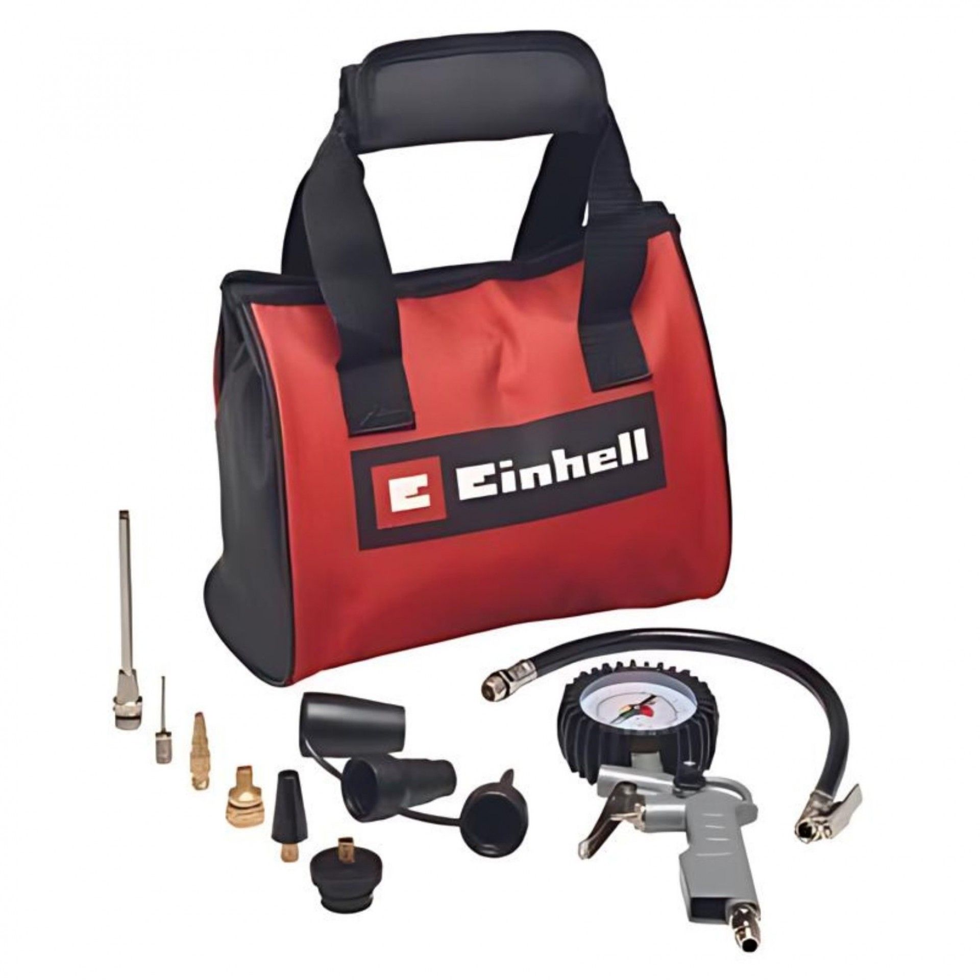 Kit acessórios ar comprimido 10pç c/ saco refª 4139694 EINHELL