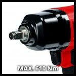 Chave de Impacto (Pneumática) TC-PW 610 refª 4138960 EINHELL Chave de Impacto (Pneumática) TC-PW 610 refª 4138960 EINHELL