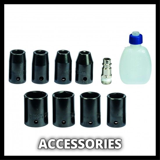 Chave de Impacto (Pneumática) TC-PW 340 refª 4138950 EINHELL Chave de Impacto (Pneumática) TC-PW 340 refª 4138950 EINHELL