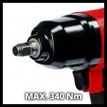 Chave de Impacto (Pneumática) TC-PW 340 refª 4138950 EINHELL Chave de Impacto (Pneumática) TC-PW 340 refª 4138950 EINHELL