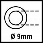 MANGUEIRA DE AR COMPRIMIDO 9mm INTERIOR 15Mts ref 4138210 EINHELL
