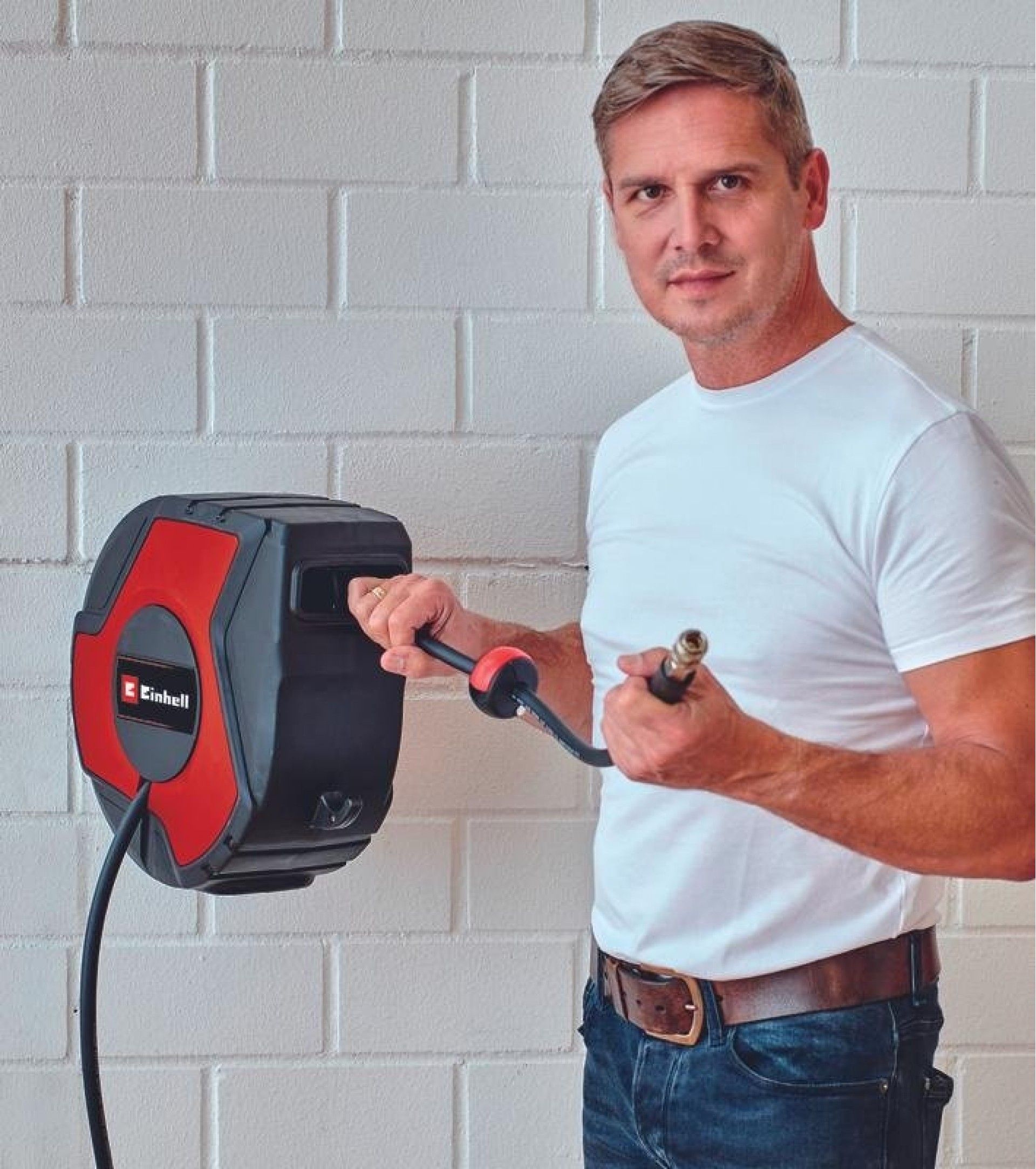 Enrolador de mangueira ar automático TC-PH 150 refª 4138005 EINHELL