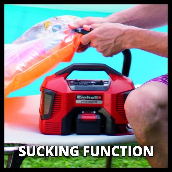 Compressor híbrido PRESSITO refª 4020460 EINHELL Compressor híbrido PRESSITO refª 4020460 EINHELL