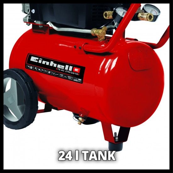 Compressor TE-AC 270/24/10 ref 4010450 EINHELL