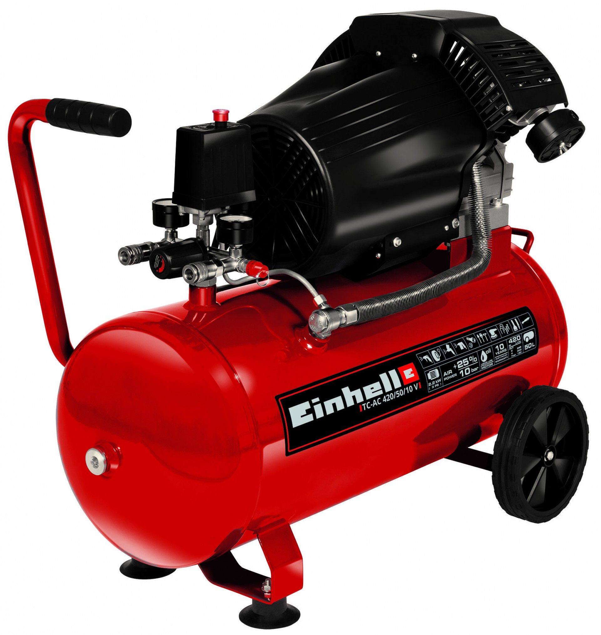 Compressor TC-AC 420/50/10 V refª 4010495 EINHELL