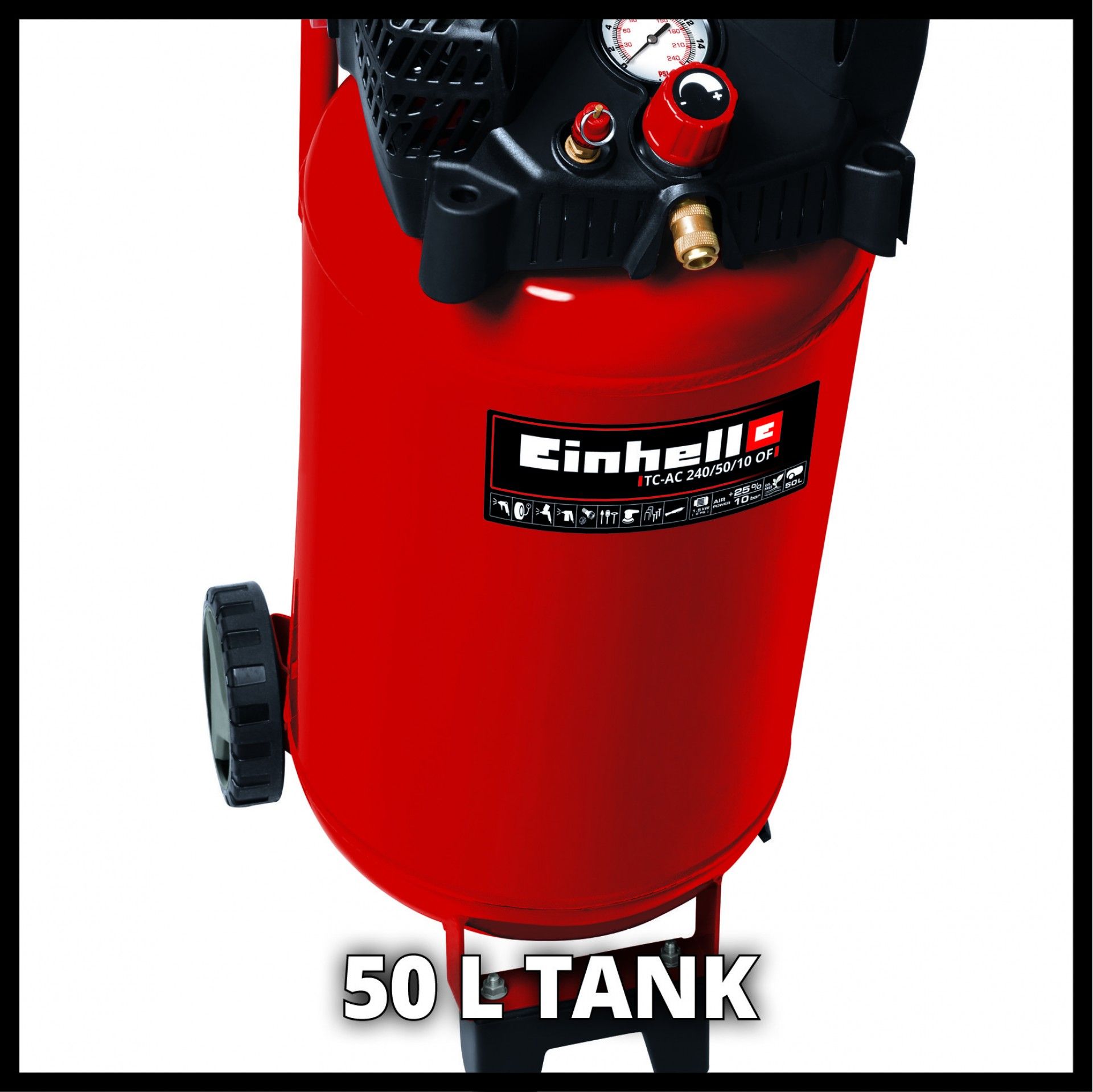 COMPRESSOR 50 S/OLEO TH-AC 240/50/10 OF refª 4010393 EINHELL