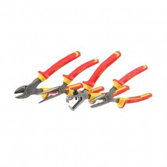 Jogo com 4 Alicates VDE 1000v FatMax ref 4-84-489 STANLEY