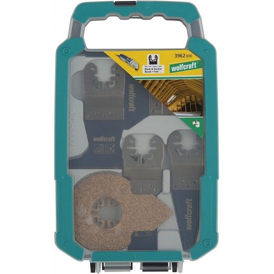 KIT ACESSRIOS MULTIFUNES PROFISSIONAL REF 3962000 WOLFCRAFT
