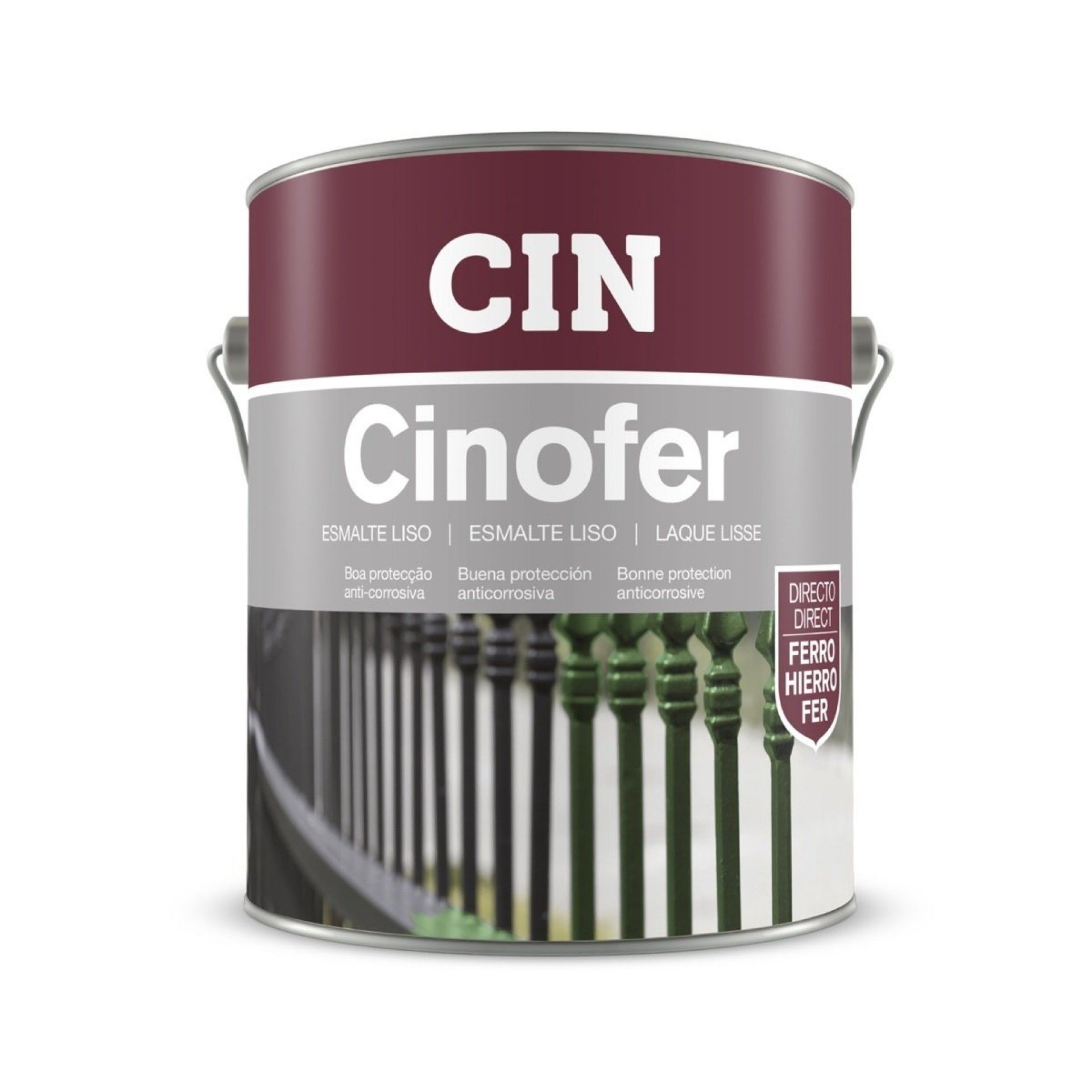ESMALTE CINOFER BRILHANTE BRANCO 4L 38-200 CIN