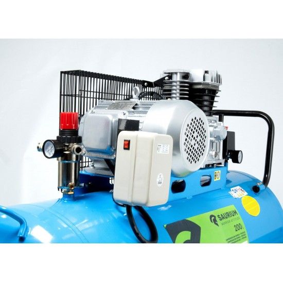 Compressor de Ar Eltrico, 200L, 4HP Trifsico  ref 37178 SAURIUM