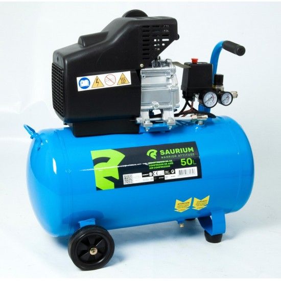 Compressor de Ar Eltrico, 50L, 2HP  ref 37175 SAURIUM