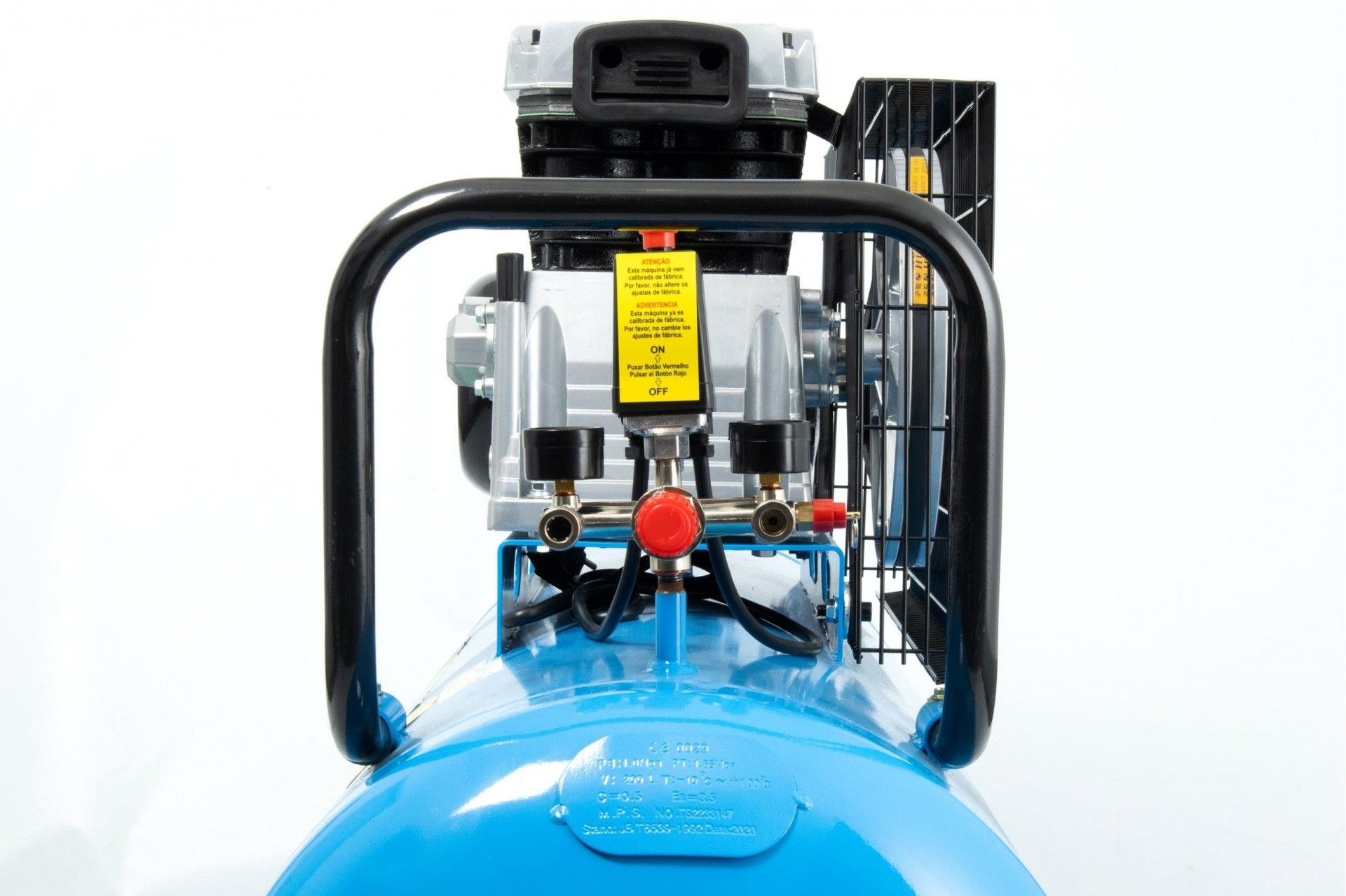 Compressor de Ar Elétrico, 200L, 3HP refª 37177 SAURIUM