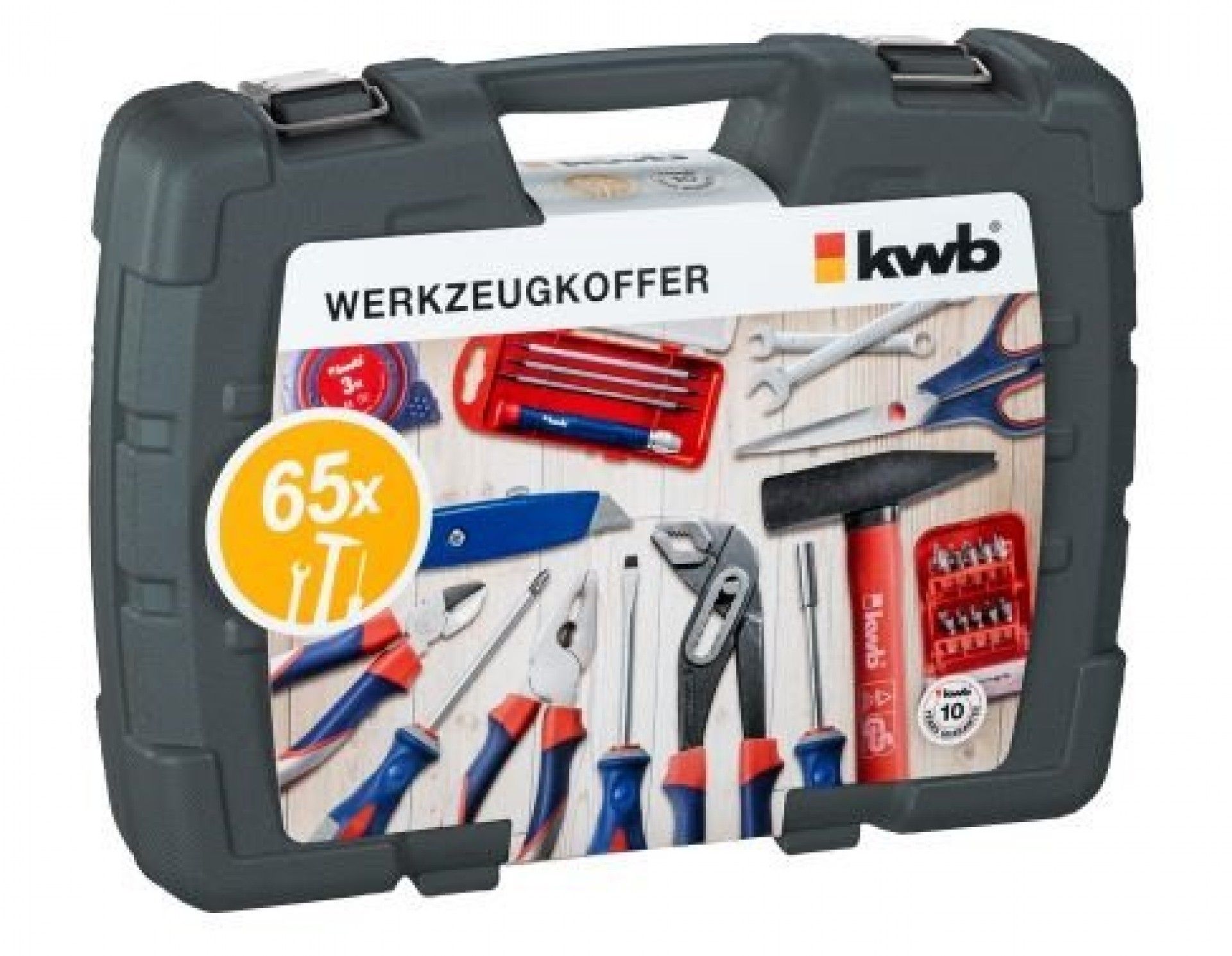 MALA FERRAMENTAS 65PÇ KWB