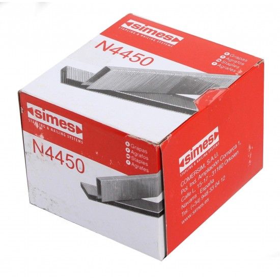 Agrafes, para Pneumtica, 40mm, 4000Un  ref 35170 SIMES