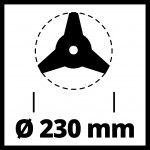 DISCO CORTE 230MM 3D ref� 3436661 EINHELL