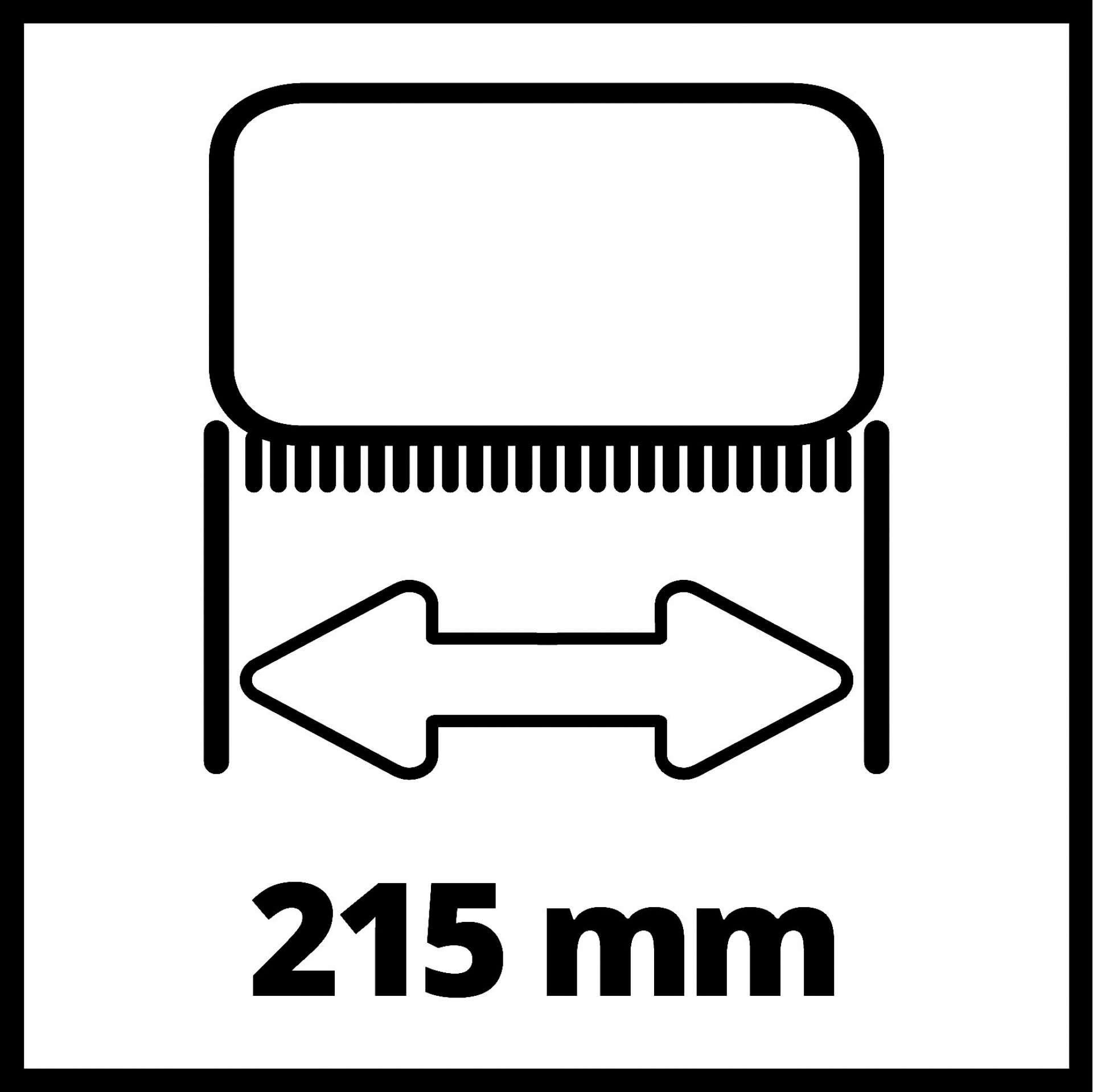 Surface Brush Accessory Bürste MEDIUM (Stein) refª 3424120 EINHELL