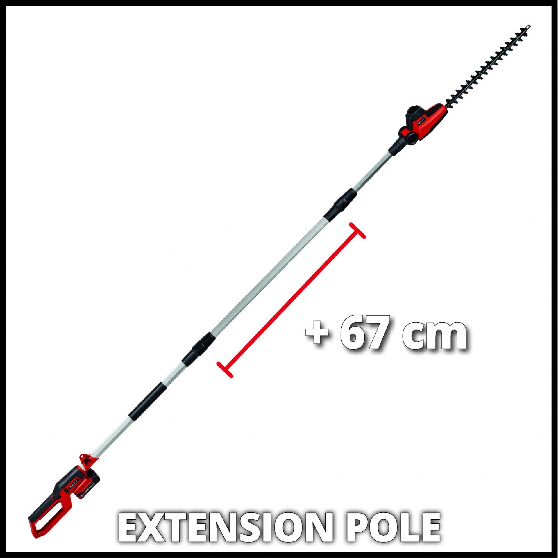 Aparador de sebes telescópico a bateria GC-HH 18/45 Li T-Solo refª 3410585 EINHELL