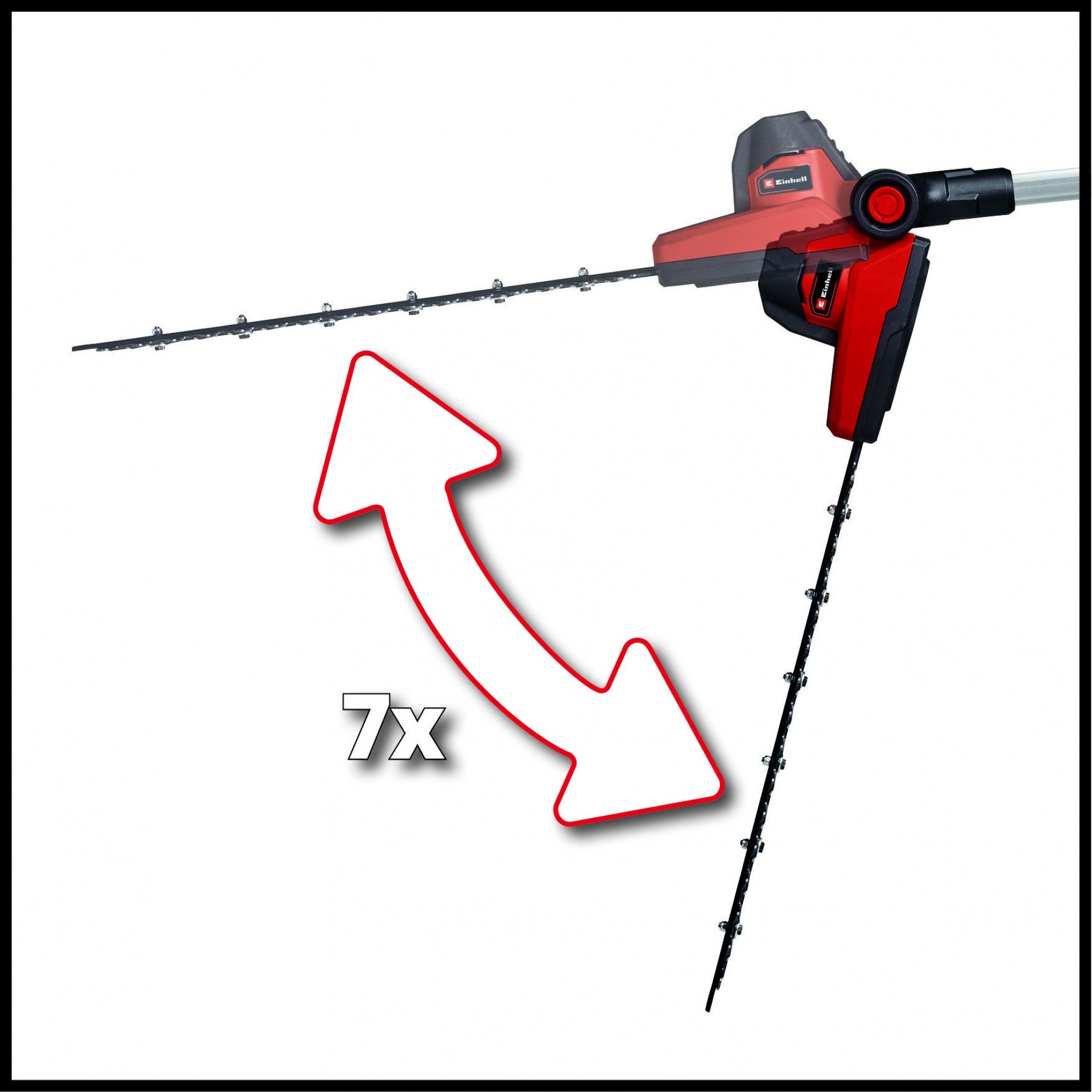 Aparador de sebes telescópico a bateria GC-HH 18/45 Li T-Solo refª 3410585 EINHELL
