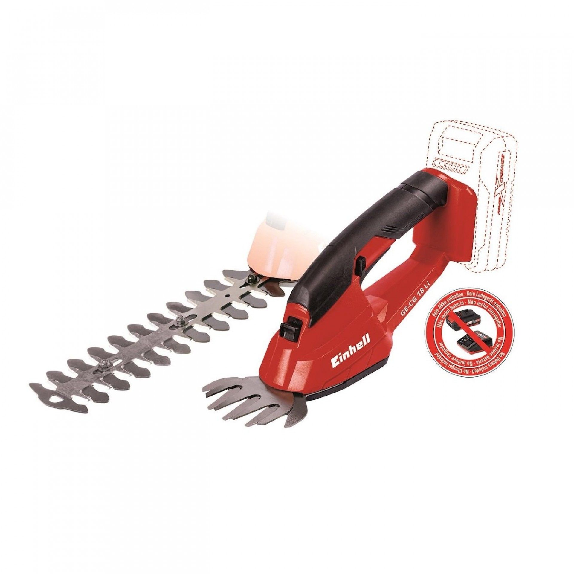 TESOURA DE SEBES GE-CG 18 LI-SOLO refª 3410370 EINHELL