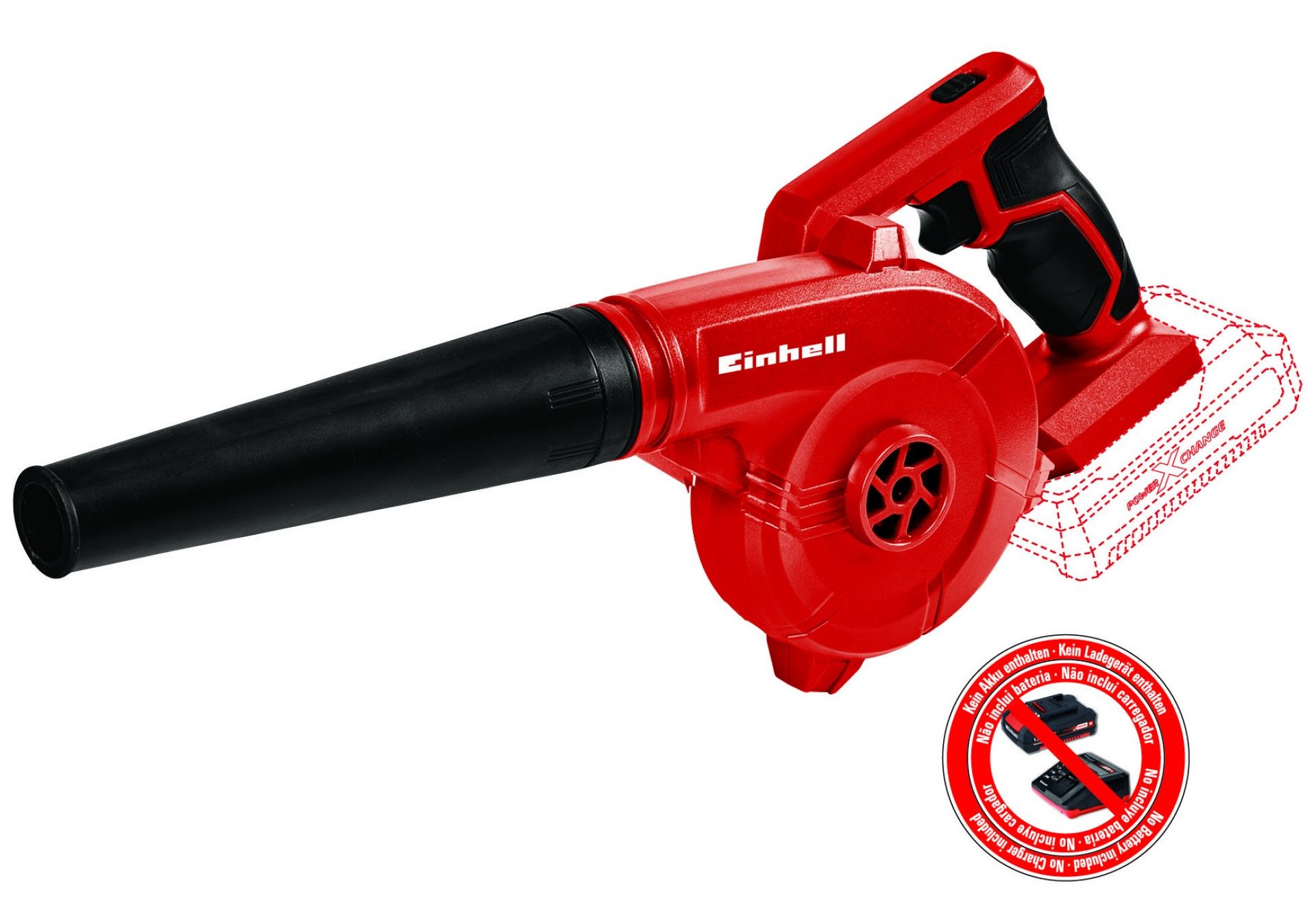 Soprador a bateria TE-CB 18/180 Li-Solo refª 3408001 EINHELL