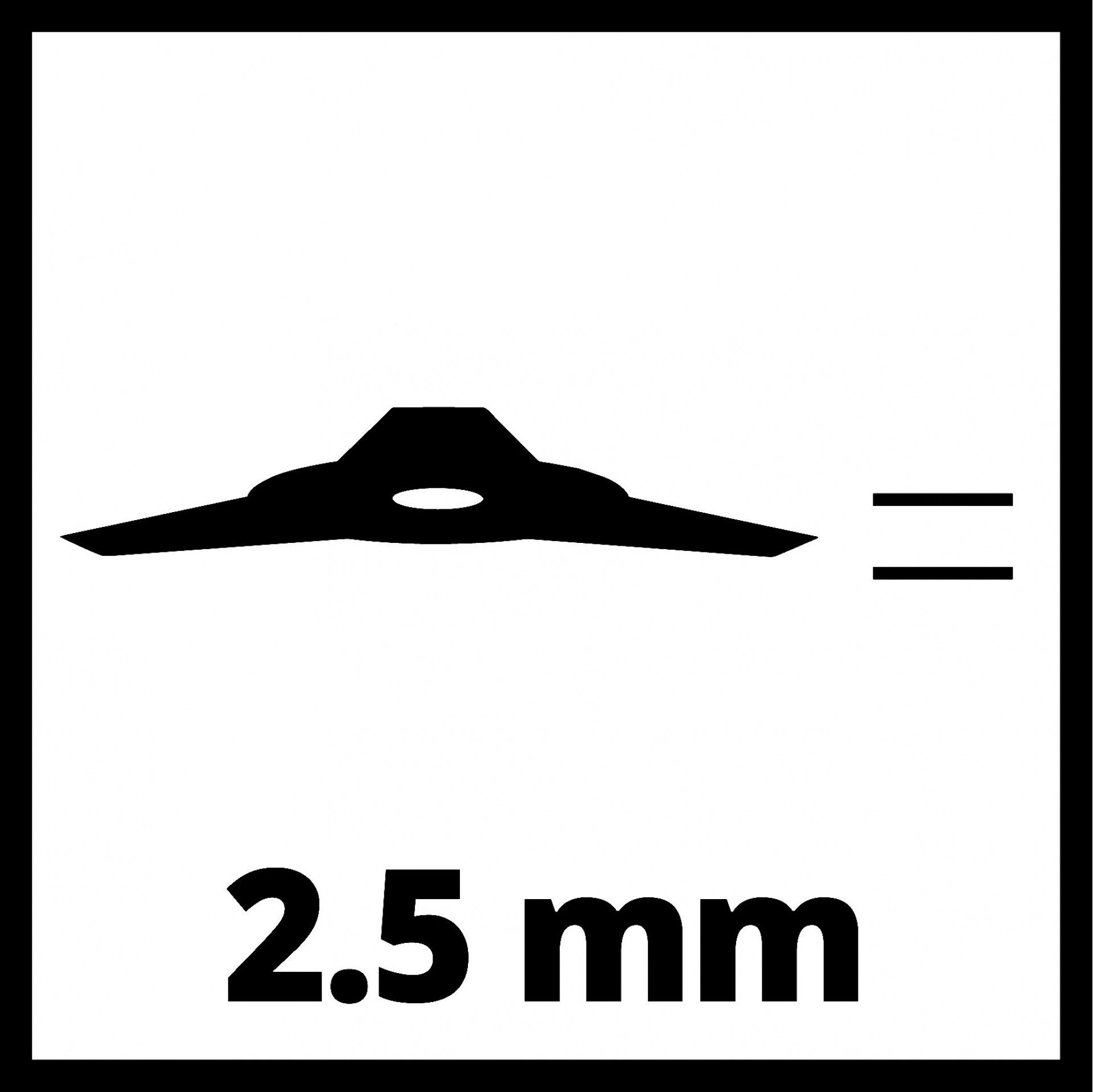 DISCO DE 3 DENTES PARA AGILLO refª 3405082 EINHELL