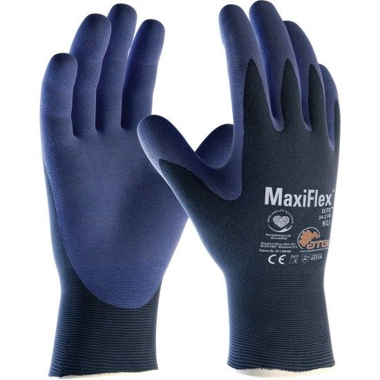 Luva MaxiFlex Elite ref 34-274 ATG