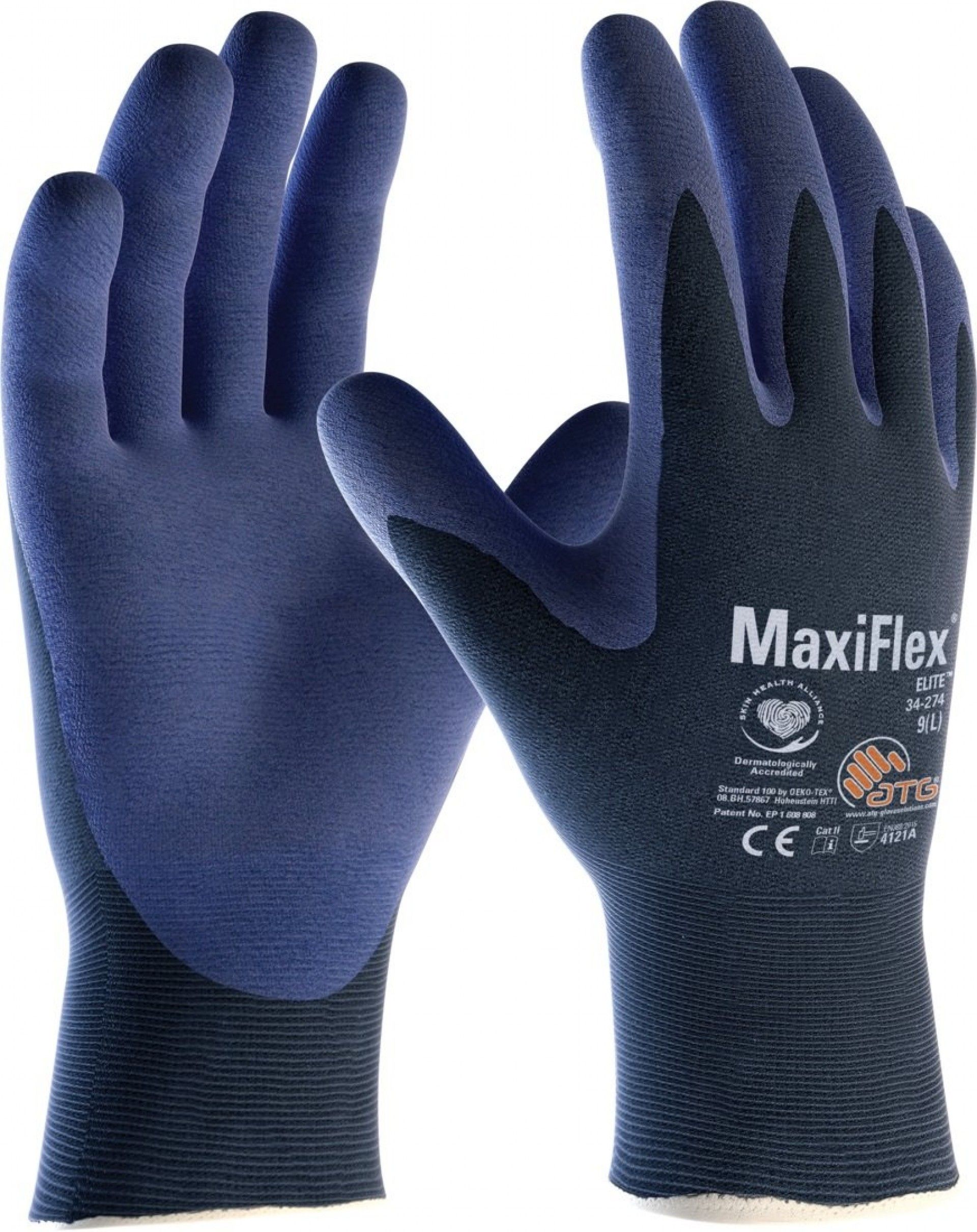 Luva MaxiFlex Elite refª 34-274 ATG