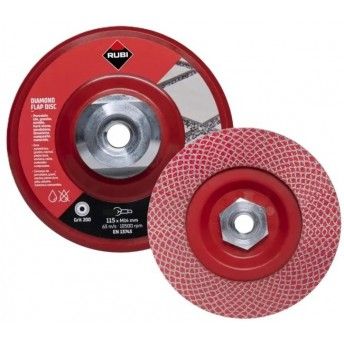 Disco diamantado lamelado 115mm Gr200 ref 32931 RUBI