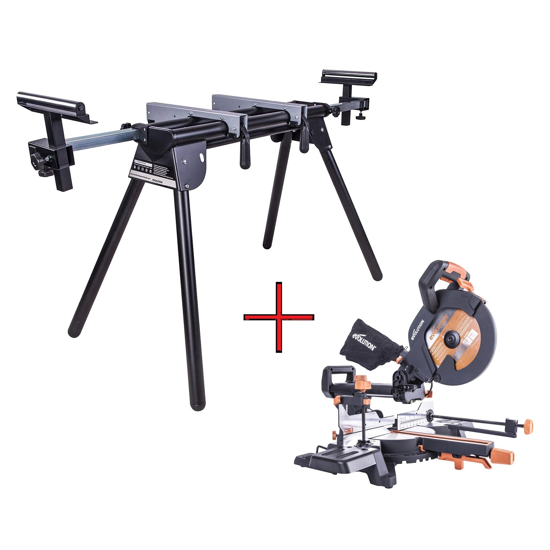 SERRA ESQUADRIA R255SMS+ 255mm + BANCADA MITRESTAND EVOLUTION